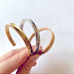 Hair Tie Bangle Bracelets (Set of 3)